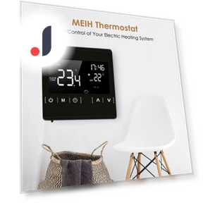 Smart LCD Thermostat with Touch Screen — Home Climate Control, TOMTOP JMS