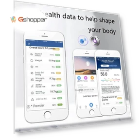 Smart Scale Bluetooth Body Fat Measuring Device — Body Composition Analysis, ISCRLE7