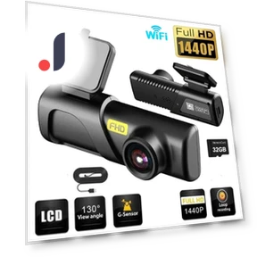 1440P HD WiFi Car DVR Camera — Rearview Cameras for Cars, LIAESMART