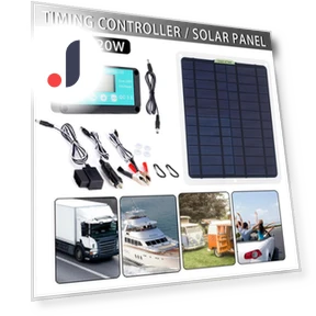 20W Automatic Solar Panel — Chargers, JOHO