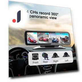 360° Panoramic Car Dashboard DVR — Dashboard Cameras, JOHO - CarGear