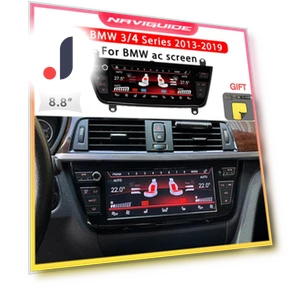 8.8-inch Touch Screen AC Board Air Conditioning Panel — Stereo Receivers, NAVIGUIDE Car Life
