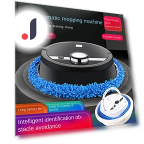 Automatic Floor Washing Machine — Smart Cleaning Robots, Winter Gloves