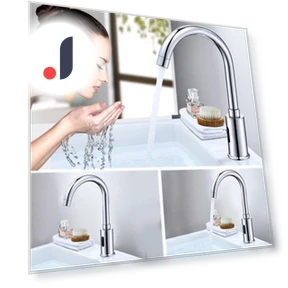 Automatic Infrared Touchless Sink Faucet — Smart-Touch Kitchen Faucets, TOP-HOME MALL