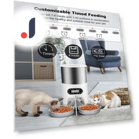 Automatic Pet Feeder — Automatic Feeders, Happy World Electronics