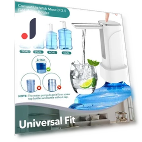 Automatic Water Pump Dispenser — Hydration Solutions, Household kitchen