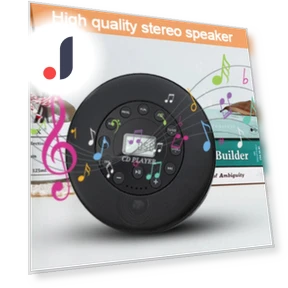 Bluetooth CD Smart Speaker — Portable Audio, KaWaLL Fashion