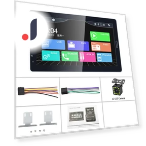 Car Multimedia Receiver with Touchscreen — Stereo Receivers, HOME-Auto-001