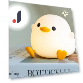 Cartoon Duck Night Light with Touch Sensor — Lamps & Shades, Home Kits