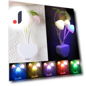 Colorful Touch LED Night Light Wall Lamp — Night Lights, Bilibili