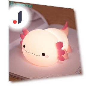 Cute Axolotl Night Light — Night Lights