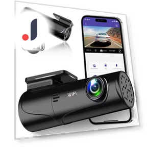 Dash Cam 1080P WiFi — Dashboard Cameras, GLOBUS