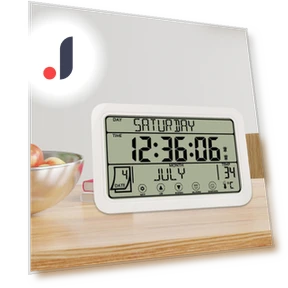 Digital Wall Clock Alarm — Clocks, Dewdroop