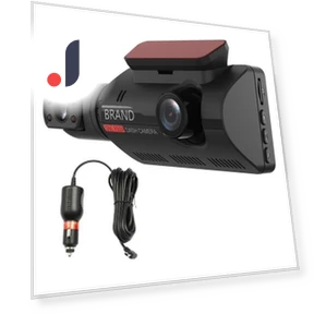 Dual Lens Car Dash Cam — Dashboard Cameras, HOME-Auto-001