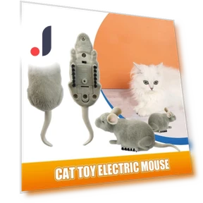 Electric Mouse Toy for Cats — Mice & Animals, Happy6