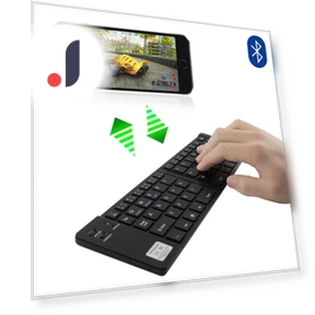 Flexible Silent Bluetooth Mini Keyboard — Keyboards, A powerful man