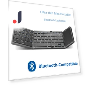 Foldable Bluetooth Keyboard — Keyboards, A powerful man
