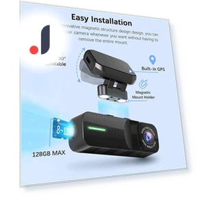Full HD Wi-Fi Car Dash Cam — Dashboard Cameras, MDH