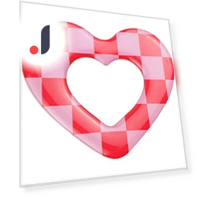 Heart Check Mirror — Compact & Travel, Board M Factory