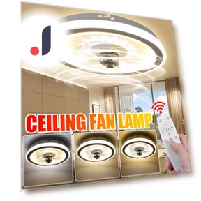 Intelligent LED Ceiling Fan with Built-in Light — Ceiling Fan Lighting Solutions, Decor Dream