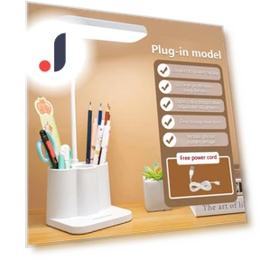 LED Desk Lamp with 3 Brightness Levels — Study & Desk Lighting, Binchi Lighting Appliances