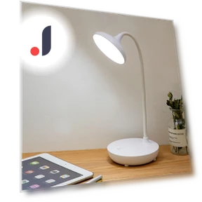LED Desk Lamp with Three-Level Touch Dimming — Study & Desk Lighting, TaoPo Directs