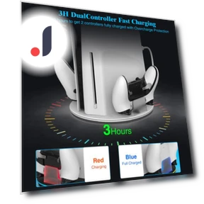 Magnetic Charging Station with External Lighting — Accessories, ANBS