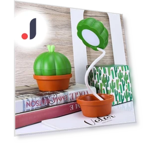 Mini Cactus Night Light — Creative Lighting Solutions, Cosy Homes