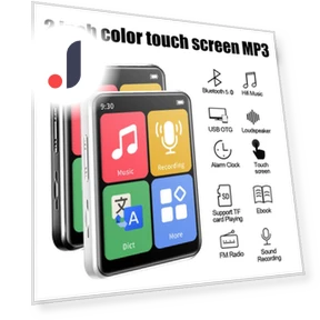 Mini Portable Bluetooth Touchscreen MP3 Player — Portable Media Players, GLOBUS