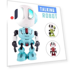 Mini Smart Talking Robot Toy — Interactive Animal Companions, Global Toy