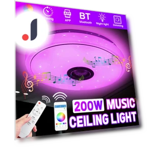 Modern Smart LED Ceiling Light — Overhead Lighting, Pro DIY Tool