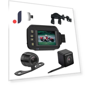 Motorcycle Video Recorder — Rearview Video Systems, JOHO - CarGear