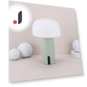 Mushroom-shaped Table Lamp with Infinite Dimming — Lamps & Shades, Cosy Homes