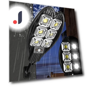 Outdoor Solar Yard Light with 6 Eyes — Outdoor Security & Flood Lighting, Xingben Two
