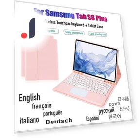 Portable Detachable Touch Bluetooth Keyboard TPU Case — Keyboard Cases, HZ-C