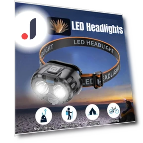 Powerful LED Headlamp with Motion Sensor — Flashlights, YH FlashLight