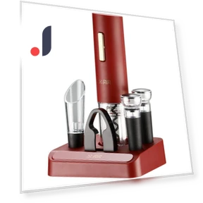Rechargeable Electric Wine Bottle Opener Set — Wine Bottle Openers, Stand High