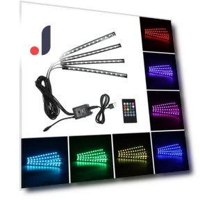 Remote Control for 48 LED Atmosphere Lamps — Light Kit, JOHO