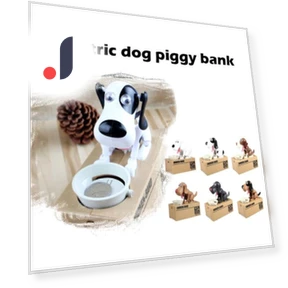 Robotic Money Box for Dogs — Savings & Piggy Banks, Worry free storage