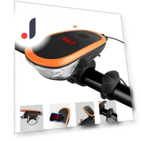 Smart Digital Display Bike Light — Bike Headlights, Binchi Outdoor Equipment