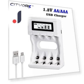 Smart Fast LCD Indicator USB Charger — Chargers, Cityork
