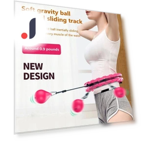 Smart Fitness Hoop with Removable Sections — Fitness Spheres, flowers sea