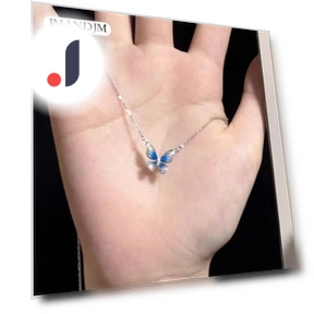Smart Gradual Change Butterfly Necklace — Smart Jewelry, JMANDJM