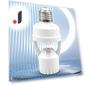 Smart Light Bulb Holder with Motion Sensor — Light Sockets, Meiteai-All