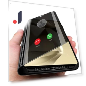 Smart Mirror Flip Case — Phone Accessories, hengbo-Cases