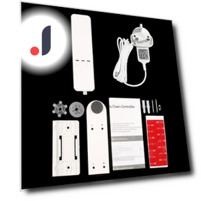 Smart Motorized Chain Roller Blinds — Horizontal, Tooarts