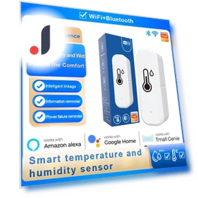 Smart Temperature and Humidity Sensor — Smart Home Modules, Popular House