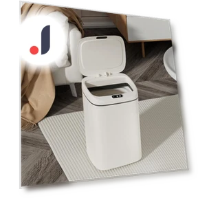 Smart Trash Bin with Lid — Waste Baskets, HomeSweet