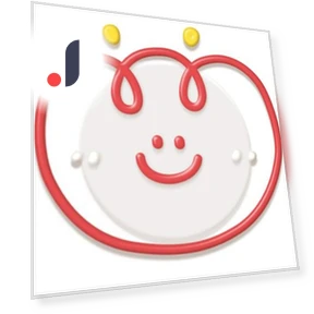 Smile Tulip Transparent Acrylic Smart Talk — Connect & Chat, Board M Factory