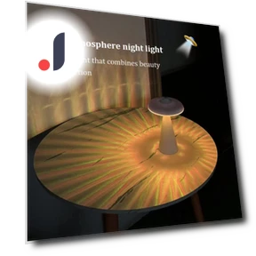 UFO Atmosphere Night Light — Creative Lighting Solutions, Cosy Homes